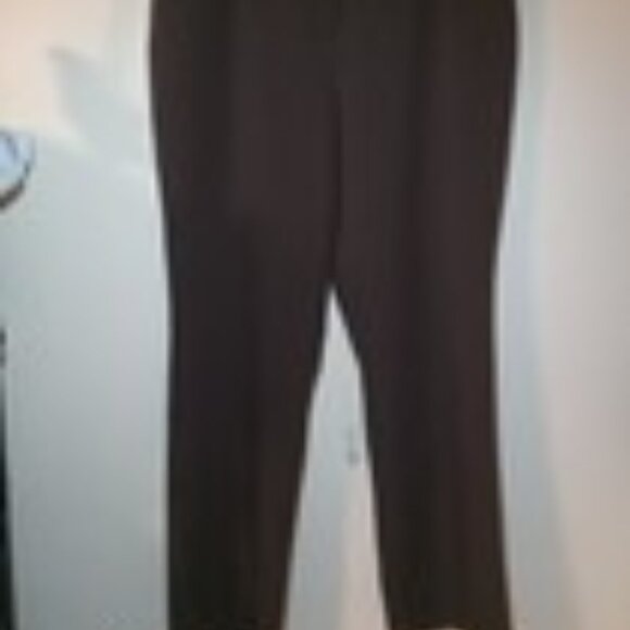 Worthington Womans Dress Pants Sz 14W Brown With 31" Inseam - Picture 1 of 1